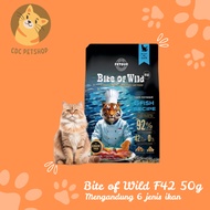 Bite of Wild - Slow Baked Tuna Dry Cat Food 50 Gram Combo Grainbebas F42 Bite of Wild Cat Food