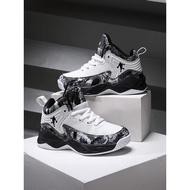 Kobe Basketball Shoes Boys Shoes Autumn Winter Cotton Shoes Children High-Top Sports Shoes Irving Pr
