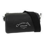 Christian Dior Atelier 拉桿包肩背包皮革黑色正品 29708A