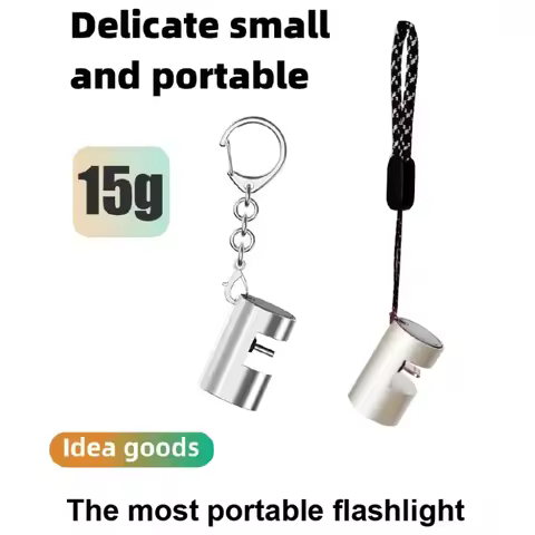 Portable Flashlight 280 High Lumens Phone USB Rechargeable Outdoor Hand Torch Powerful Tactical flas