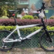 2024 最新款黑白色 DAHON ODB005 10速 碳纖維 451 折叠車 送前後蛙燈叮叮