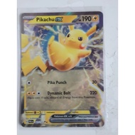 Pokemon pikachu ex paldea evolved card