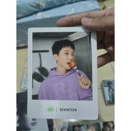 BIBIGO SEVENTEEN HOSHI POSTCARD SNAP PHOTO