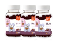 Zahler Chapter One Vitamin D3 K2 Gummies, Contains 1000IU of Vitamin D3 and 45MCG of Vitamin K2, D3 