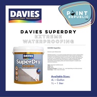 DAVIES SUPERDRY EXTREME WATERPROOFING PAINT