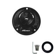 For Yamaha YZF R1M R1 R3 R15V3 R15M R15 V4 Keyless Motorcycle Fuel Gas Tank cap Cover Aluminum Acces