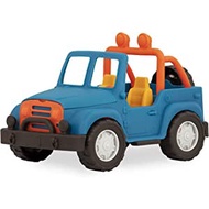 Wonder Wheels by Battat VE1021Z - 4 X 4 - Blue Off-Road Toy Truck with Spare Tire & Detailed Engine 