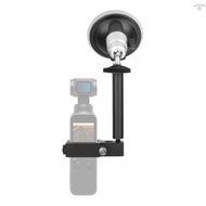ღCamera Car Bracket Suction Cup Holder Windshield Mount Stand Aluminum Alloy Replacement for DJI Osmo Pocket/ Pocket 2 Action Camera