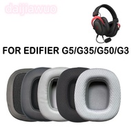 DAIJI 1Pair Ear Cushion, Replacement Protein Leather Ear Pads, Foam Sponge Headphone Accessories Hea