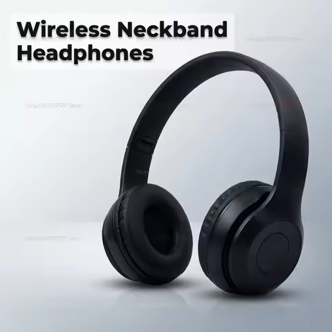Wireless Bluetooth Headphones Head Mounted P47 Foldable Bass Sport Earphones Universal for Mobile Co