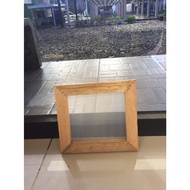 TSC016 บล็อกสกรีน บล็อกสกรีนผ้า บล็อกทำเสื้อ พร้อมขึงผ้าเบอร์ 120 ขนาด A5A3A2 (มีไม้ให้เลือก 2 ชนิด)