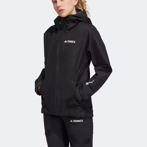 Adidas Originals TERREX Outdoor Women's Hooded Waterproof Jacket HN2904