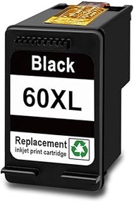 Remanufactured Color Inkjet Ink Cartridge for 60XL Deskjet D2545 D2560 D2680 F2430 F4435(60xl 1bk)