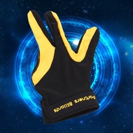 Free Shipping Pool Gloves Three-Finger Pool Special Gloves Men Women Left Right Hand Black Pool Glov