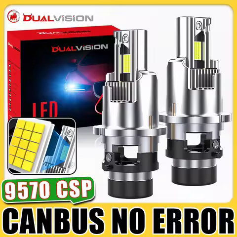 D2S D4S Led Car Headlight Canbus 1:1 HID D2R D4R Led Xenon Bulb 1:1 Turbo Led Car Lamp Auto Light 60