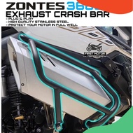EXHAUST CRASH BAR ZONTES 368G 368 G EXHAUST CRASH BAR ACCESSORIES ACCESSORY MODIFIED MODIFY