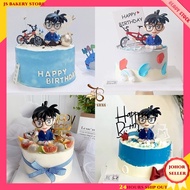 【JS Bakery Store】Bicycle Konan Cake Topper 柯南自行车脚车脚踏车蛋糕装饰