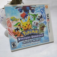 Cassette 3ds - Pokemon Mystery Dungeon - Gates Of Infinity Region USA