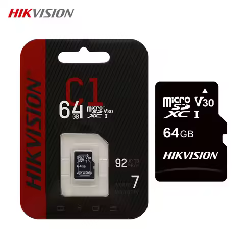 HIKVISION Memory Card 8GB 16GB 32GB 64GB 128GB 256GB Up to 92MB/s Micro SD Card MicroSDHC/XC TF Card