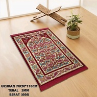 Sejadah Travel Turkey Woven Surface Prayer Mat 70x110 cm. Hadiah Kawin Pengantin