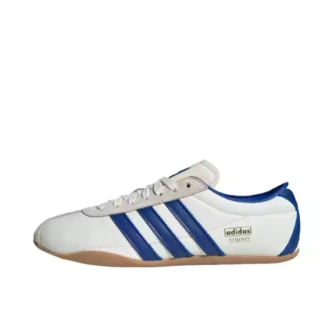 Adidas Originals Tokyo Men's and Women's Skateboarding Shoes, Comfortable, Durable Sneakers, White/B