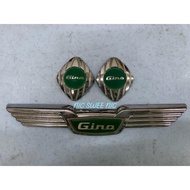 l700 gino abs chrome emblem logo diamond & wings