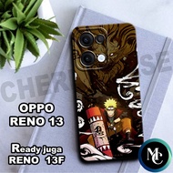 CC9 Flexible rubber softcase/ for OPPO RENO 13 AND OPPO RENO 13F NARUTO ANIME Motif/case OPPO RENO 1