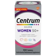 Centrum Silver women 50+ 100tabs / Adults 50+ 125tabs