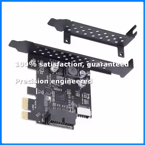 PCI-E 1X To USB 3.2 GEN1 5Gbps 20Pin Front Panel Header (To Type-C Front Panel Header) Front Panel C