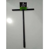 JIS 13 mm Black Long T-Socket Wrench for Opening Bolts T-Socket Wrench