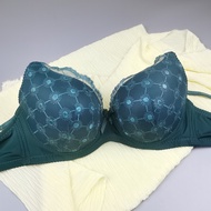 Bra B/C Cup 42 & 44 Wired Lingerie Flower Embroider Push Up Gather / Baju Dalam Wanita Ada Dawai 886