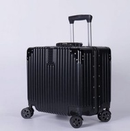 ONE - 18寸復古輕便小型密碼行李箱（807炫酷黑）18寸