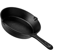 【จัดส่งภายใน 24 ชม】Cast Iron Skilletกระทะเหล็กหล่อ มีด้ามจับ - 8 inch/20cm