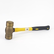 HUMMER ค้อนทองเหลืองด้าม PVC รุ่น ZH0062 4 ปอนด์