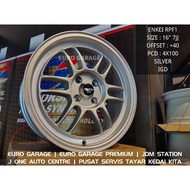 NEW RIM 16 4X100 ENKEI RPF1 CUTTING ORI wira myvi jazz city vios yaris axia bezza satria almera