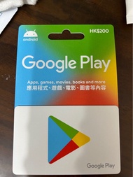 全新google play $200卡