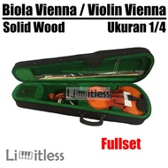 Violin Violin Vienna 1/4 Solid Wood Original