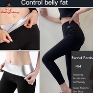 Waist Thermal Burning Pants Gym Tights Sauna Hot Biker Shorts diaryfunny