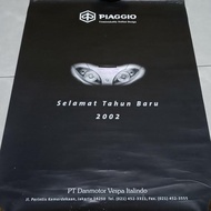 Kalender Vespa Original Piaggio tahun 2004