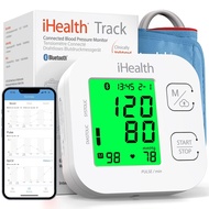 iHealth Track Smart Upper Arm Blood Pressure Monitor with Wide Range Cuff That fits Standard to Larg