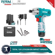 TOTAL Impact Driver 12V / Li-ion Impact Driver / Cordless Impact Driver TIRLI1201