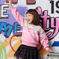 FILA KIDS #幻遊世界 長袖上衣-芭比粉 5TEY-4438-PK