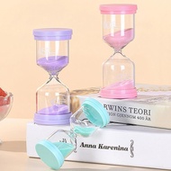 [milliongridnew] 1PC 3/5/10/15/30 Minutes Colorful Sandglass Children Kid Gift Sand Timer Hour Glass