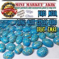 Batu pirus mesir urat emas / mata cincin akik virus mesir ceplok kuro jumbo njenong mumbul