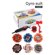 Puashati 6PCS Superking Layer Beyblade Burst Toys Set With Launcher Metal Fight Kid's Gift 159 160 161 170-01 170-02 171