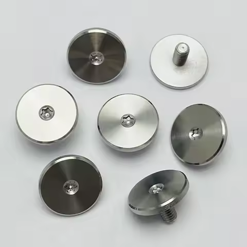 2 Sizes Custom Stainless Steel Made Knife M3 Thread Screws T8 Torx Head Button Nail Spindle Rivet Fa