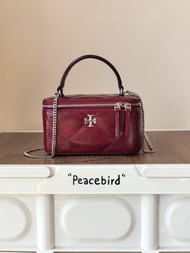 Tory Burch 血紅色迷你化妝包