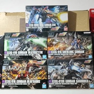 BANDAI gundam wing series HG after colony set 5 new
