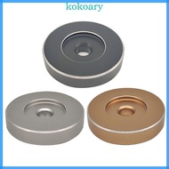 KOK 45 RPM Adapter - Aluminum for 7 inch Vinyl Record Dome 45 Adapter for All Turntables
