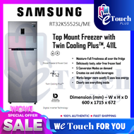 SAMSUNG (RT32K5552SL/ME) 410L 2 DOOR  INVERTER FRIDGE/REFRIGERATOR